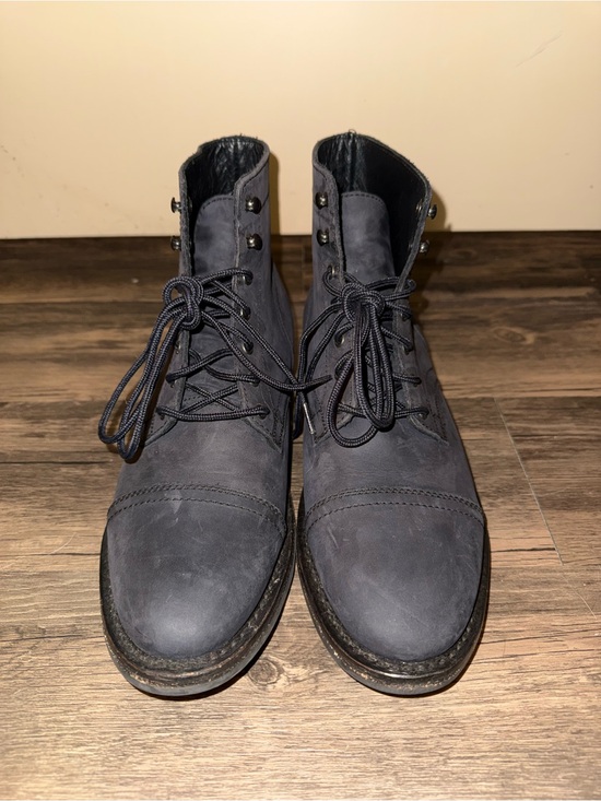 Thursday Boot Co Everyday Black Matte Leather Cap Toe  display picture 1